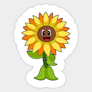 Sunflower Flower Sticker